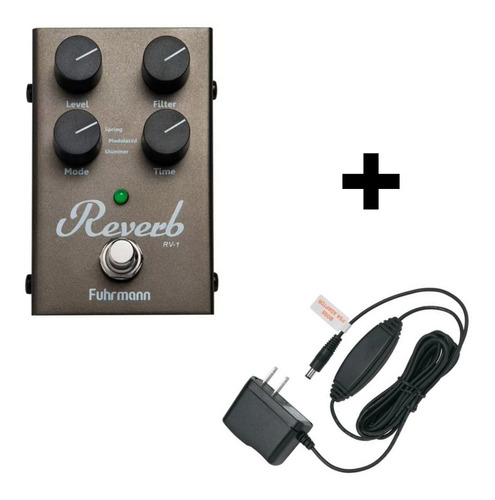 Pedal Para Guitarra Fuhrmann Reverb Rv-1  + Brinde