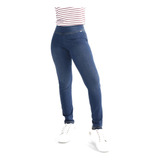 Jeans Juvenil Leggins Skinny Fit De Mujer Pitillo Tiro Alto