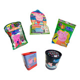 Combo Peppa Pig 2 Alcancias + Colorea + Diversion + Twist Co