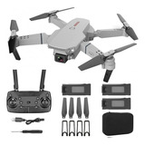 Drone E88 Pro 4k Hd Câmera Dupla Com 3 Baterias C