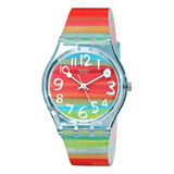 Reloj Swatch Gs 124 Goma 100% Suizo Importado Original