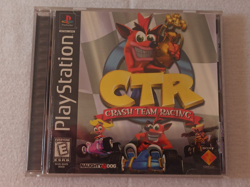 Ctr Crash Team Racing Ps1 Playstation Original Usado