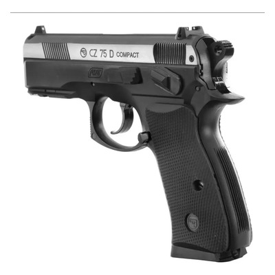 Pistola ASG CZ 75D Compact CO2 4.5mm Semiautomática Cal .177 Negra | Meses sin interés