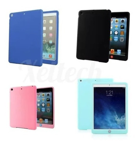 Estuche Funda Silicona Tpu Colores Para iPad Air 1