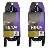 2 Cabos Santo Angelo Ninja Lw Tx Textil 15ft - 4,57 Mts 