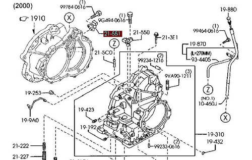 Sensor De Velocidad  Mazda 3  Mazda 6 Foto 2