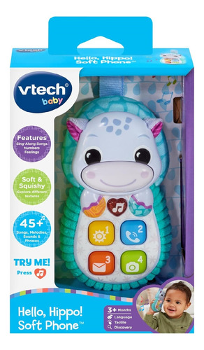 Telefono Celular Vtech Luces Y Sonidos Para Bebe