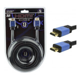 Cabo Hdmi 5m Blindado 2.0 Ethernet 5 Metros 4k 3d 2160p