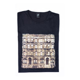 Remera Led Zeppelin Physical Graffiti Algodón Laser Rock