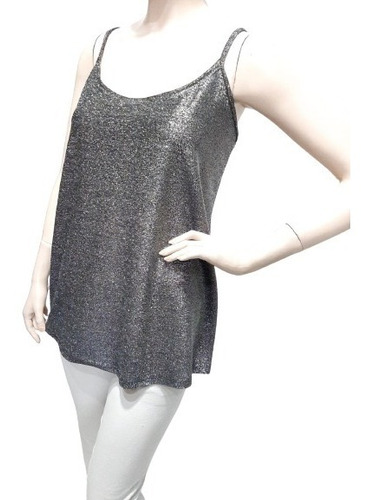 Musculosa Bretel Lurex Talles Grandes Especiales 