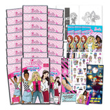 Barbie Mini Party Favors Set Para Niños - Paquete Con 24 Min