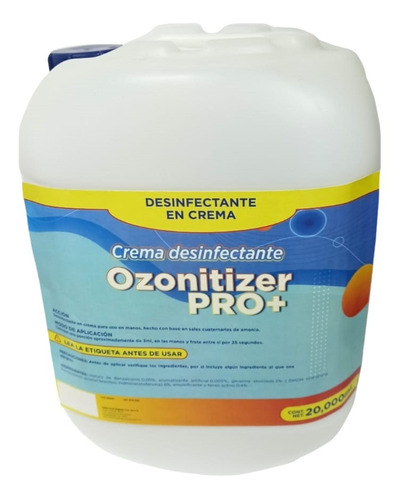Crema Antibacterial Sanitizante Desinfectante Bidón De 20lt