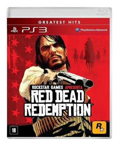 Red Dead Redemption Ps3 Usado Com Nota Fiscal Midia Fisica