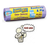 Sacos Para Lixo Dover Roll Odor Defense Banheiro E Pia 50un