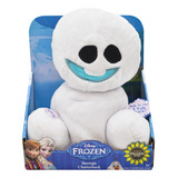 Disney Frozen Snowgie Chatterback Peluche 16cm Just Play Color Blanco