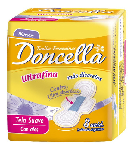 10 Doncella Toalla Pocket Ultraf Tela Suave X 8