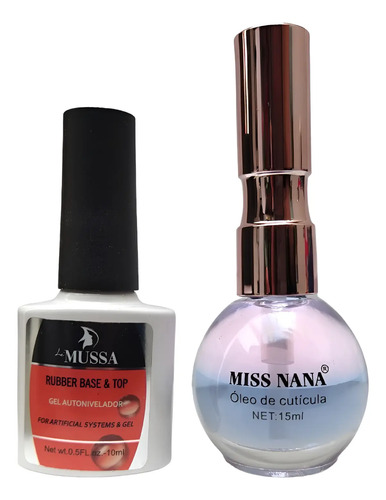 Duo De Base, Top, Matte, Cristal, Rubber, Aceite De Cutícula | MercadoLibre