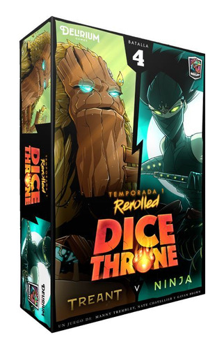Dice Throne Ninja Vs Treant- Demente Games