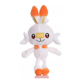 Pelucia Scorbunny Boneco Pokemon Sword Shield Grookey Sobble