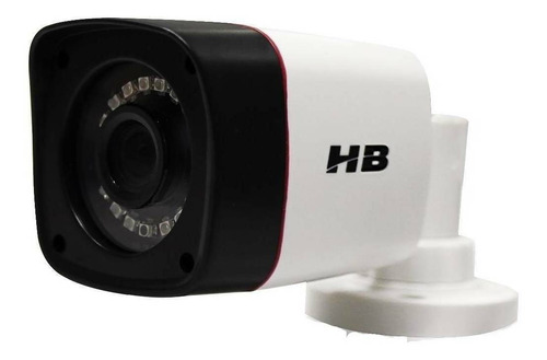Câmera De Segurança Hb Tech Hb-401 Com Resolução De 1mp Visão Nocturna Incluída Branca