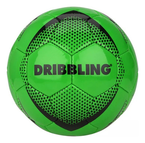 Pelota Futbol Drb Futsal Numero 4 Entrenar Recreativa Cosida Color Verde/negro