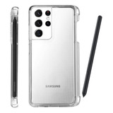 Capa Traseira Fina Fina Projetada Para Samsung Galaxy S21 Ul