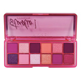 Paleta De 12 Sombras Studio Pink 21 Maquillaje Caobamakeup