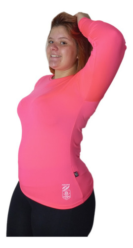 Camisa Plus Size Feminina Proteção Solar Moda Praia Piscina