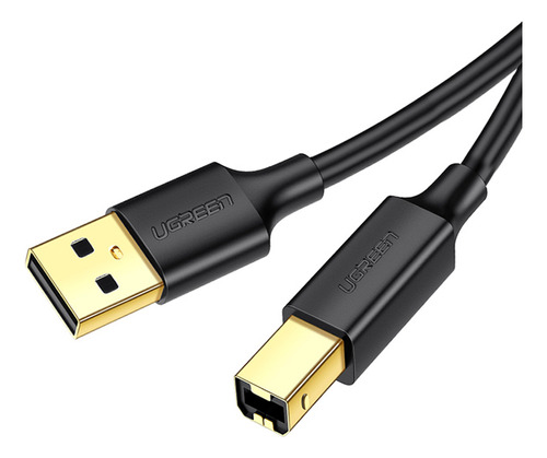 Cabo Impressora Usb 2.0 Ugreen Tipo A Para Tipo B 1metro