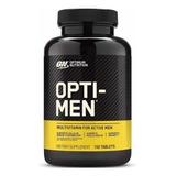 Suplemento Em Comprimidos Optimum Nutrition  Opti-men Vitaminas Opti-men Em Pote De 150g 150 Un