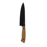 Cuchillo Ceramica Grand Cheff Mango Madera Acero Trendy