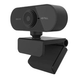 Full Hd 720p Webcam Microfone Visão Computador Câmera Cor Preto