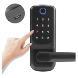 Wifi Smart Door Lock Panel Táctil Contraseña De Huella Digit