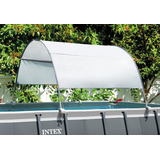 Intex 28054e Canopy Para Piscina Rectangular De 9 Y Más Pequ