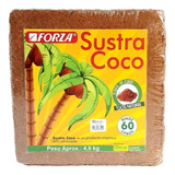 Sustrato Coco En Bloque 60l 100% Natural Cultivo Jardín