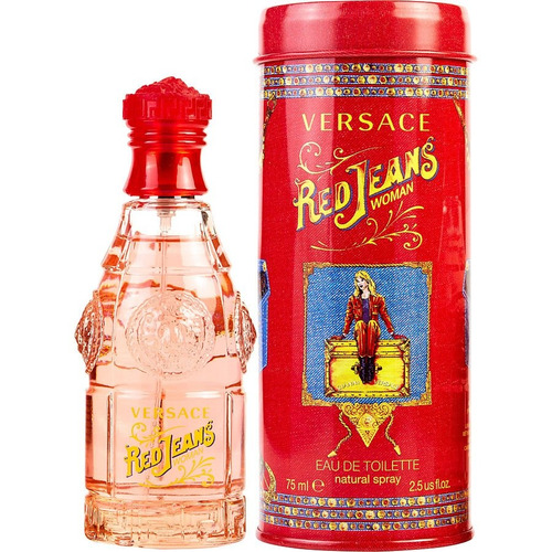 Perfume Dama Versace Red Jeans 75 Ml Edt Original Usa