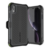 Funda Ballistic Tj Maxx Con Clip Y Mica Para iPhone XR - Mlf Color Negro