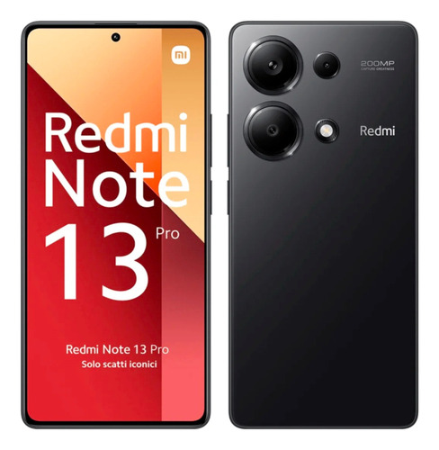 Celular Xiaomi Redmi Note 13 Pro 4gb 256 + 8gb Ram 200mp 