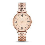 Fossil Jacqueline Es3435 Rose Tone Reloj Mujer 36mm