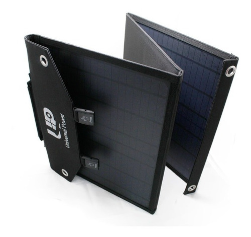 Cargador Solar Portatil Plegable Para Puerto Usb Panel Solar