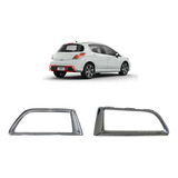 Kit X2 Embellecedor Escape Parag Tras Peugeot 308 2013 2021