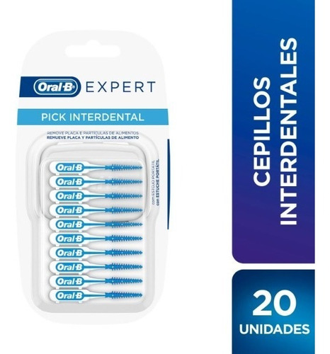 Cepillo Interdental Oral B Expert Pick Interdental 20 Piezas