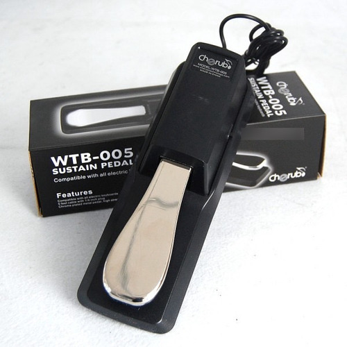 Pedal De Sustain Para Teclado Cherub Wtb-005 Envio Gratis