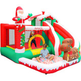 Airmyfun Casa Inflable De La Navidad De La Vuelta De La Manc