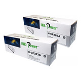 2 Toner 83a Cf283a Ink-power M125 M127 M201 M225