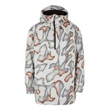 Campera Anorak Hombre Oneill Park Impermeable