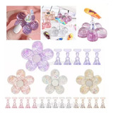 Apoya Tips Flor + 4 Imanes Exhibidores Decoracion Nails