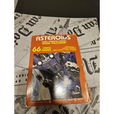 Atari 2600 Cartucho Asteroid Completo Con Caja Y Manual