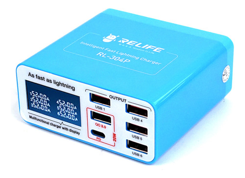 Recargador Usb Pd Qc3.0 Compact Relife