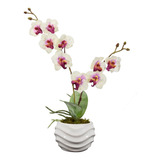 Arreglo Floral De Orquídeas Artificiales 43 Cm